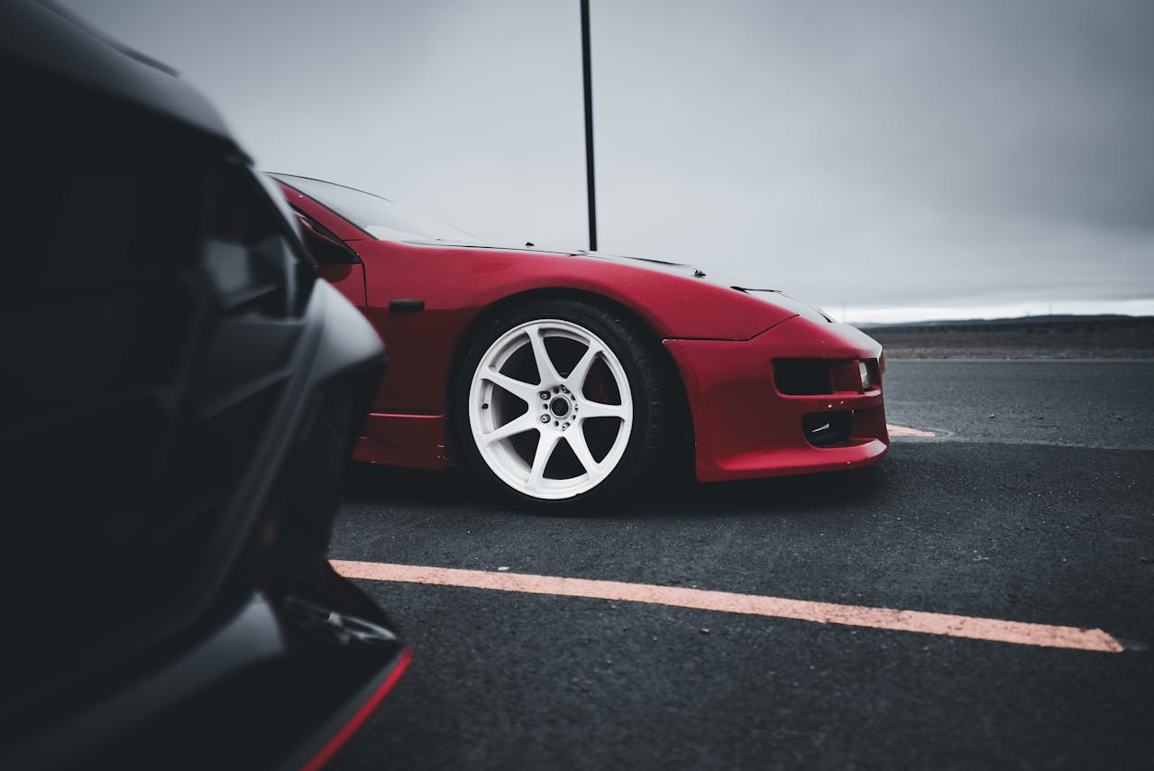 Parked Nissan 300ZX